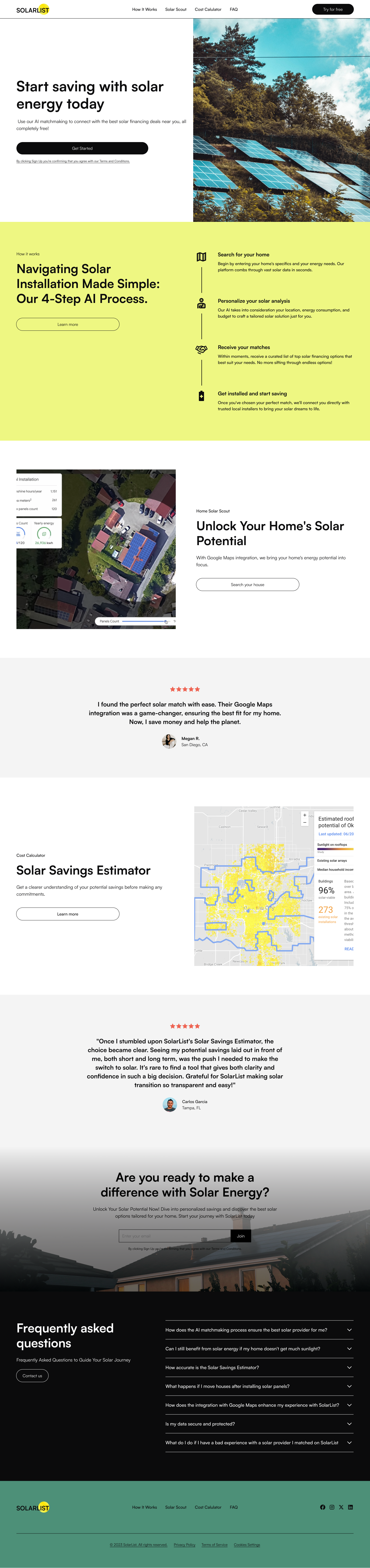 SolarList design